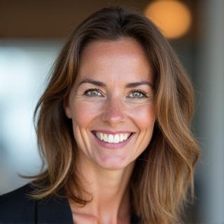 Portrait von Anna, der Ladenbesitzerin.